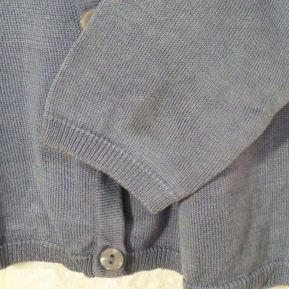 SILK LORE Cardigan Floral Bead Embellished Sz-M - Picture 11 of 11